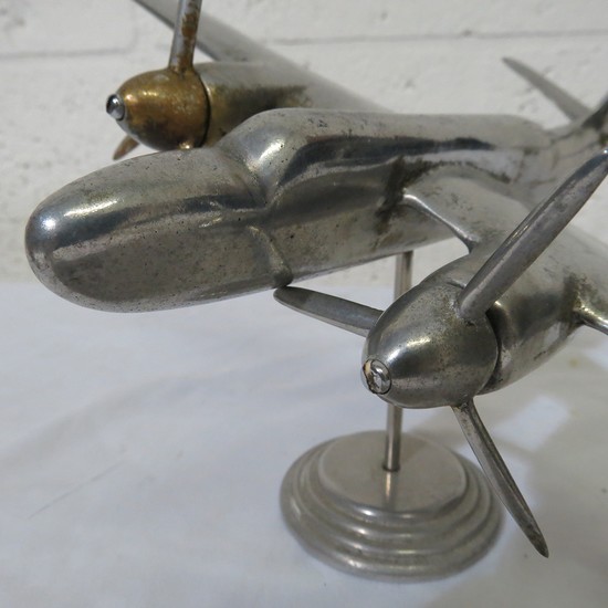 Cast Aluminum Airplane Model